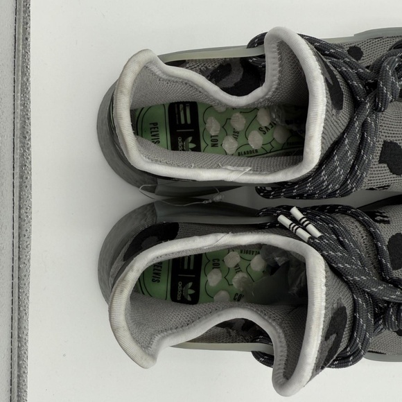 PHARRELL X ADIDAS BBC HU NMD‎ ANIMAL PRINT' ASH GREY" - Picture 5 of 8